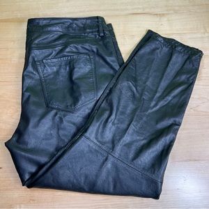Moda international leather pants size 14 great condition